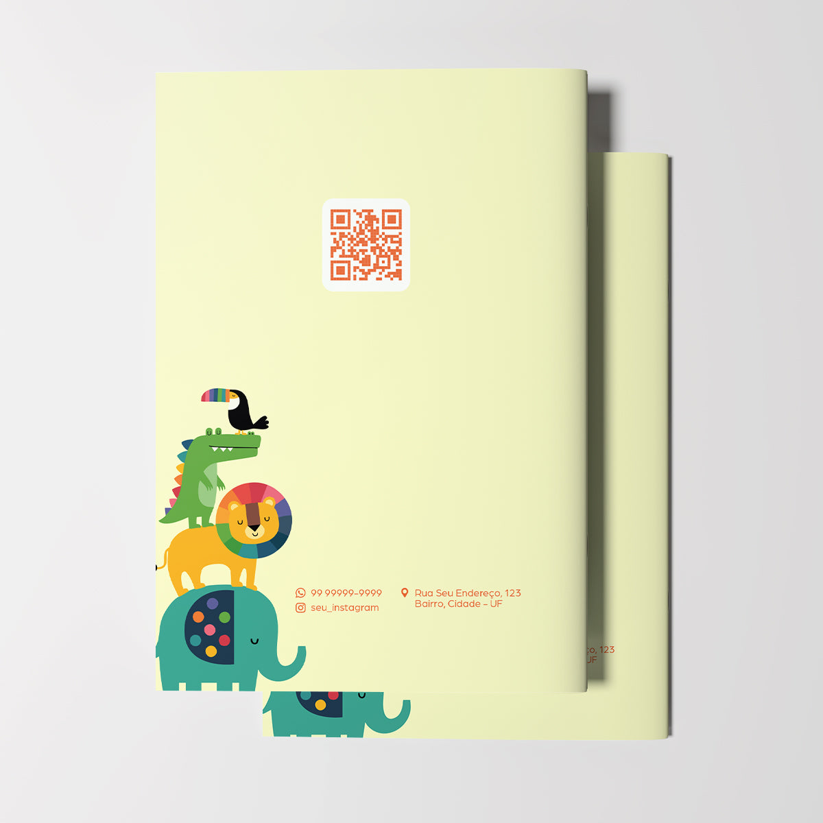 Carteira de Acompanhamento Odontológico 8 Páginas | Modelo 007