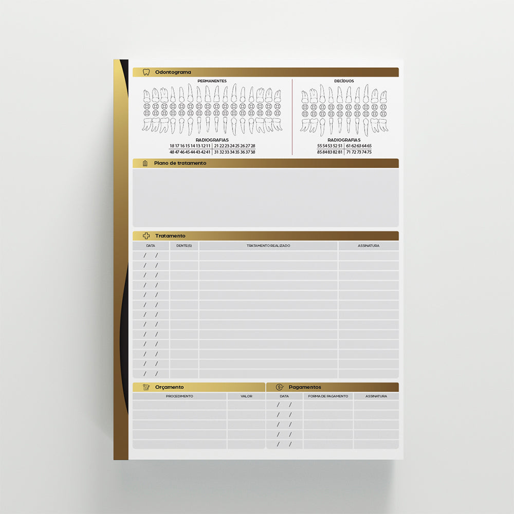 Ficha Clínica Completa | Modelo 004