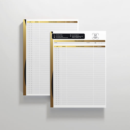 Ficha de Evolução | Modelo 004