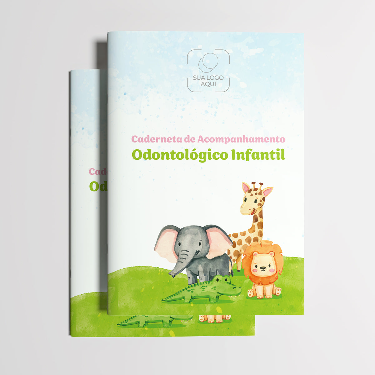 Carteira de Acompanhamento Odontológico Econômica 8 Páginas | Modelo 008