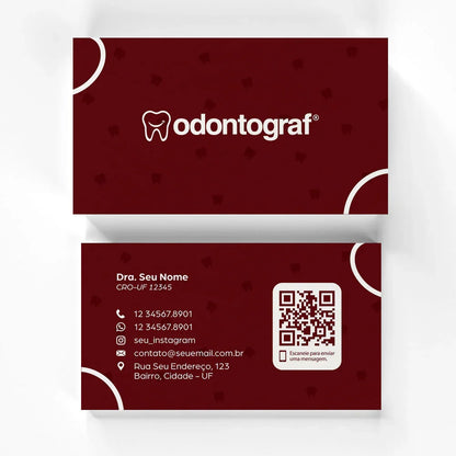 Cartão de Visita Retangular | Modelo 001