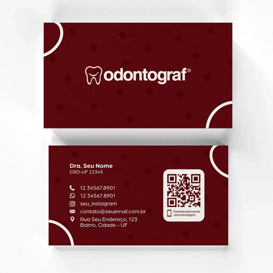 Cartão de Visita Retangular | Modelo 001