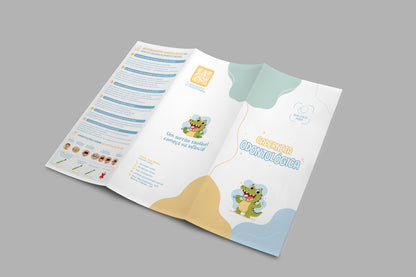 Folder de Acompanhamento Odontológico Editável (Canva) | Modelo 002