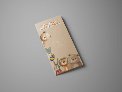 Folder de Acompanhamento Odontológico Editável (Canva) | Modelo 001
