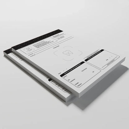 Receituário de Controle Especial Autocopiativo com 2 Vias Preto e Branco